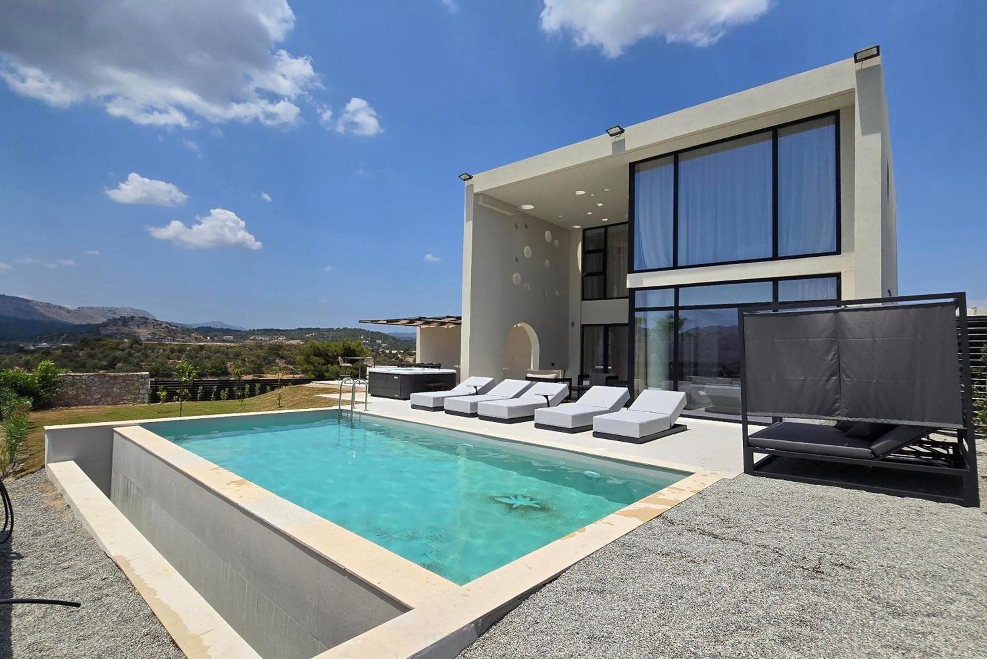 Trapezia Luxury Living Villa Kolymbia Eksteriør billede