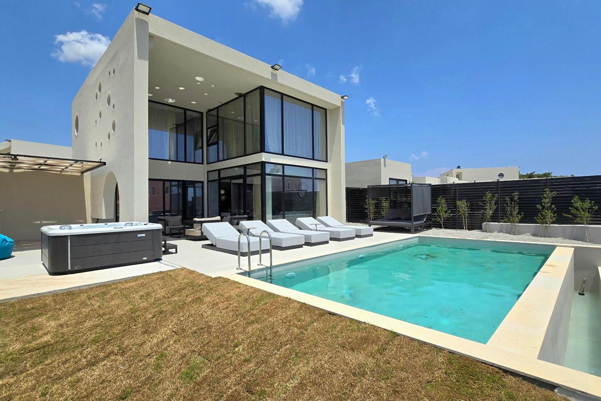Trapezia Luxury Living Villa Kolymbia Eksteriør billede