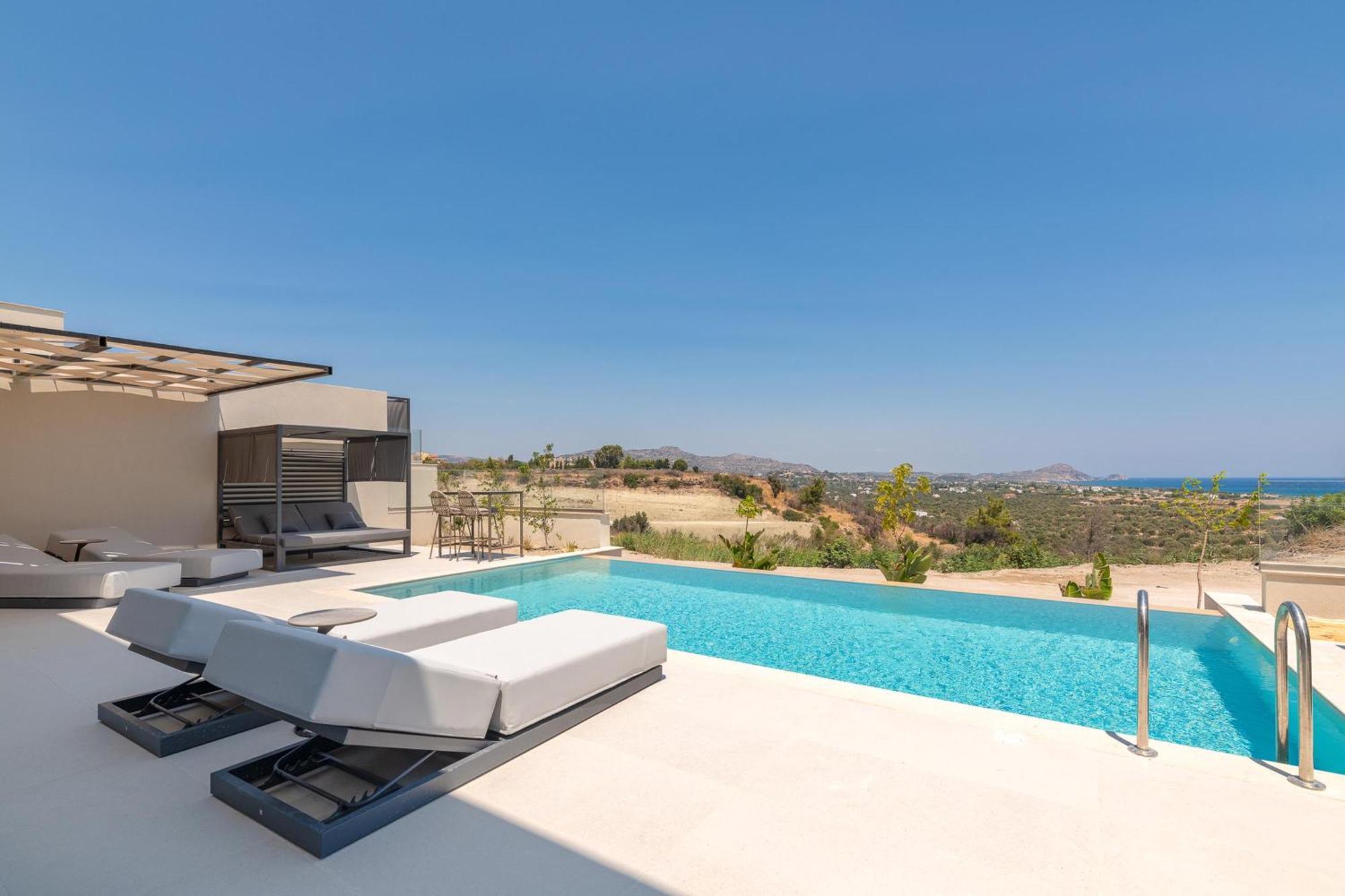 Trapezia Luxury Living Villa Kolymbia Eksteriør billede