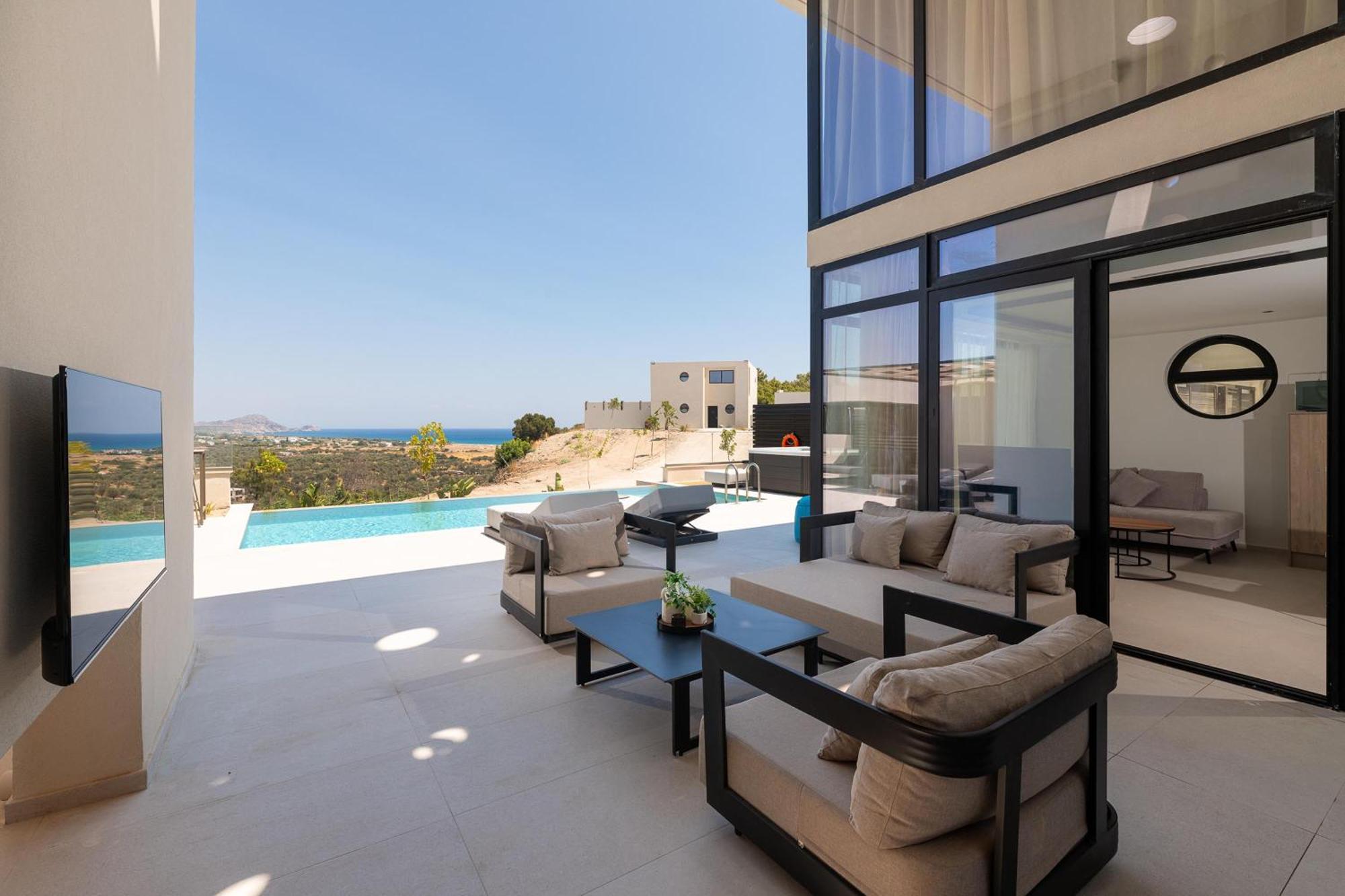 Trapezia Luxury Living Villa Kolymbia Eksteriør billede